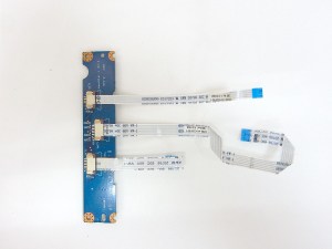 Плата кнопок тачпада с шлейфами 6-71-W2402-D01 GP 6-43-C5500-010-2 6-43-E51Q0-010-2 6-43-C4502-010-2 для ноутбука DNS 0164766 W253ELQ 0150166 W253BWQ